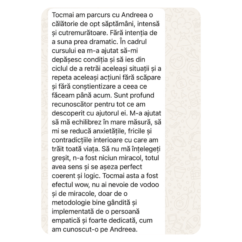 Testimonial client 1